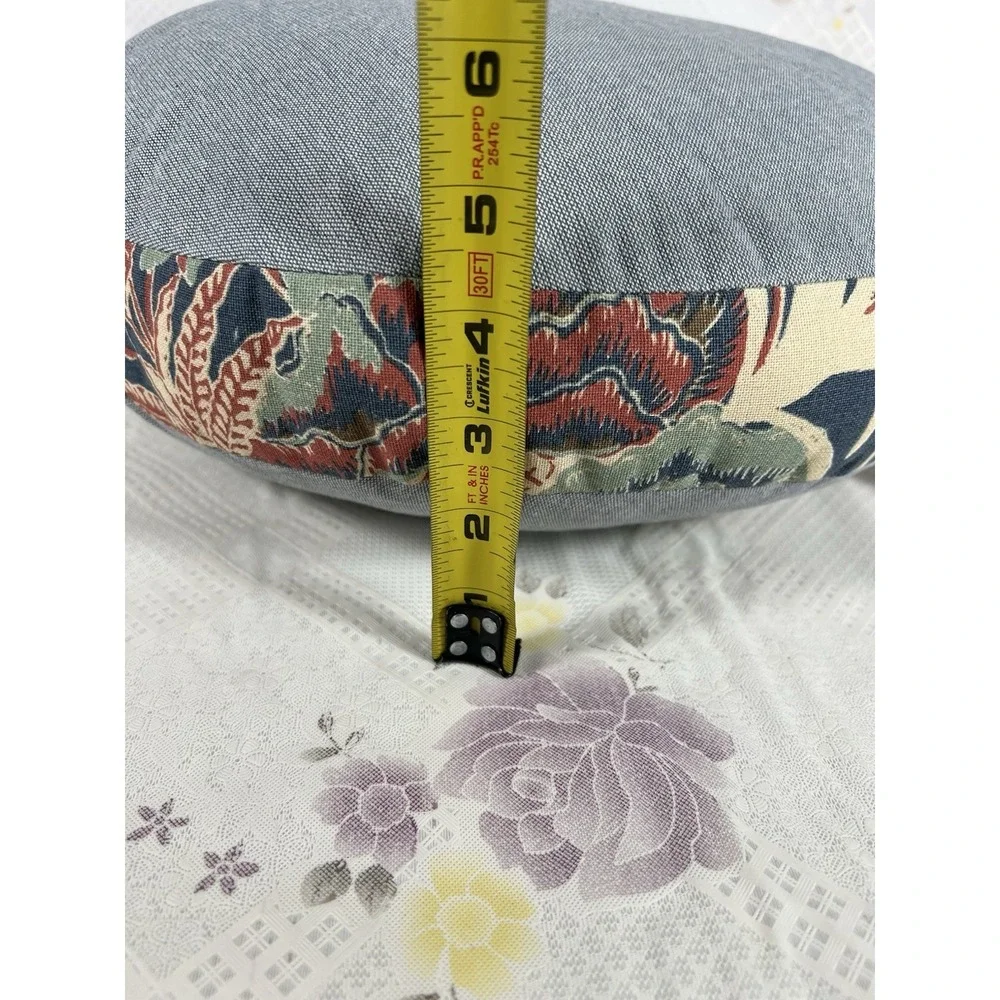 Threshold‎ Woven Cotton Blue Round 16